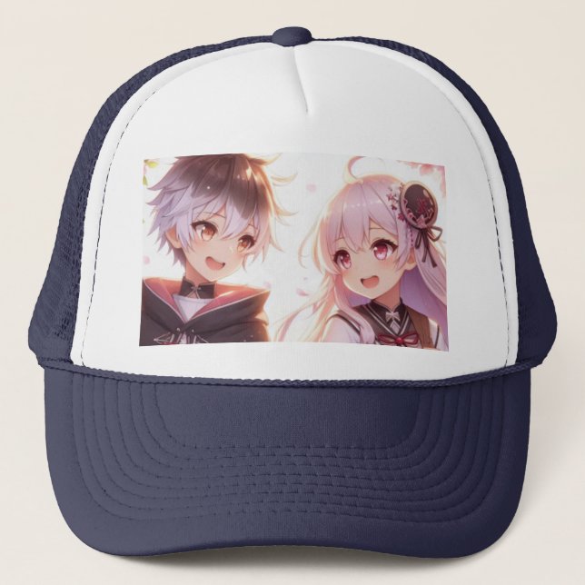 Gorra De Camionero Bonos gemelos: amor hermano (Anverso)
