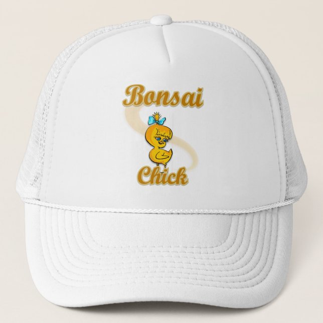 Gorra De Camionero Bonsai Chick (Anverso)