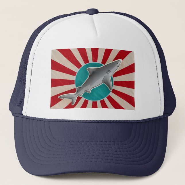 Gorra De Camionero Bonsai Shark (Anverso)