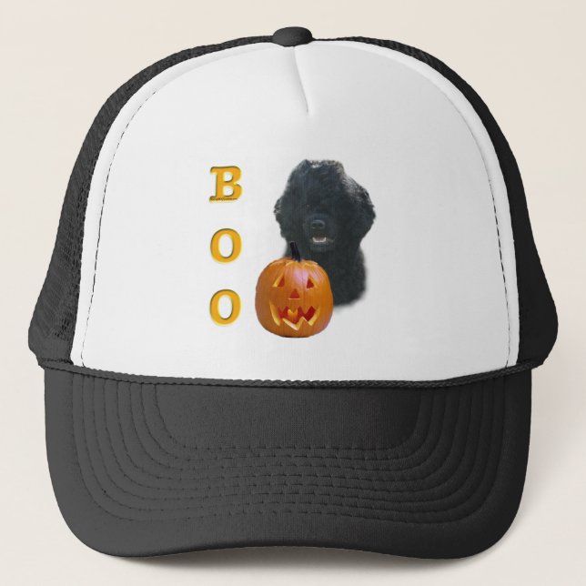 Gorra De Camionero Boo de perro de agua portugués (Anverso)