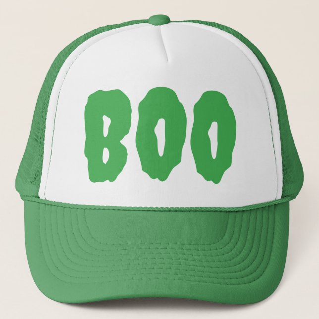 Gorra De Camionero Boo Scary Halloween (Anverso)