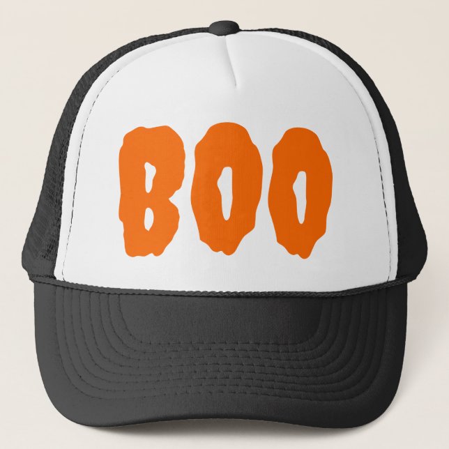Gorra De Camionero Boo Scary Halloween (Anverso)