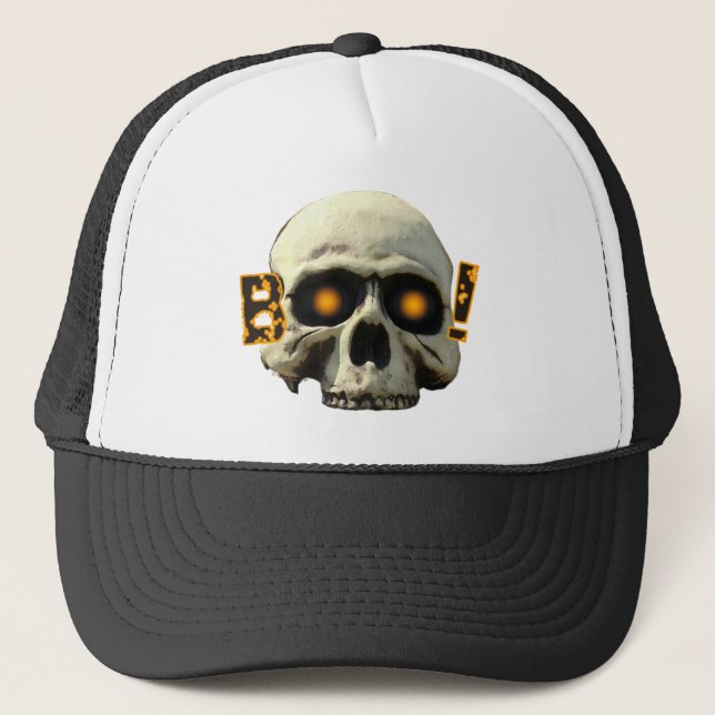 Gorra De Camionero Boo Skull (Anverso)