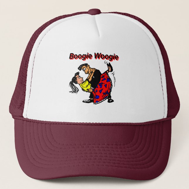 Gorra De Camionero Boogie Woogie (Anverso)