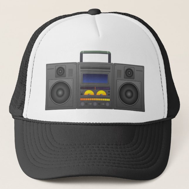 Gorra De Camionero Boombox (Anverso)