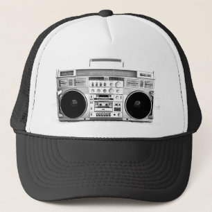 Gorra De Camionero boombox del vintage