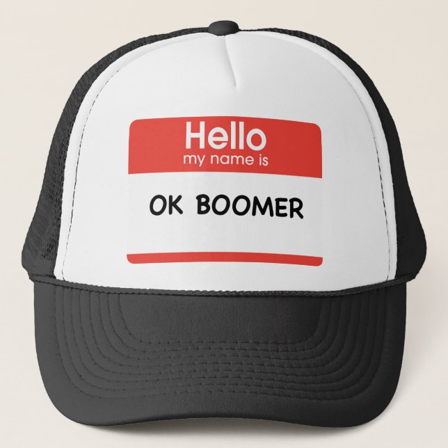 GORRA DE CAMIONERO BOOMER OK (Anverso)