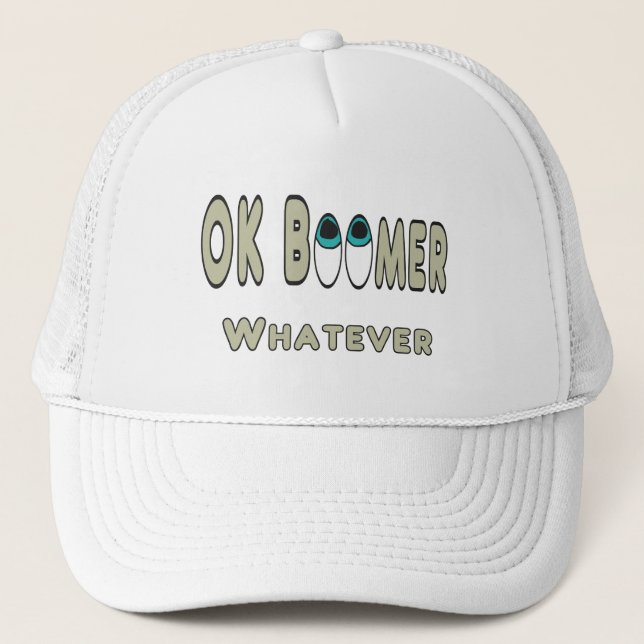 Gorra De Camionero Boomer OK (Anverso)