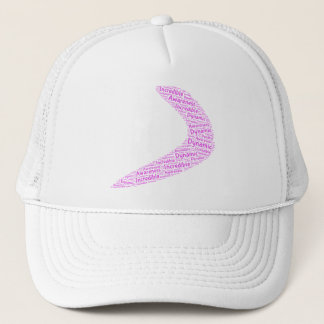 Gorra De Camionero Boomerang Dinámico, increíble, tope de conciencia