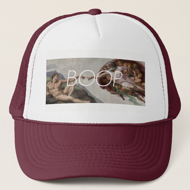 Gorra De Camionero Boop de Adán (Anverso)