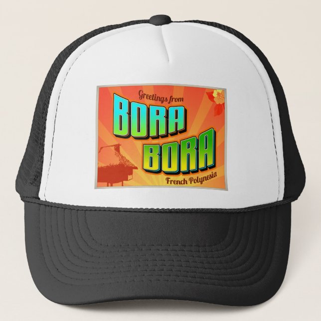 GORRA DE CAMIONERO BORA BORA (Anverso)