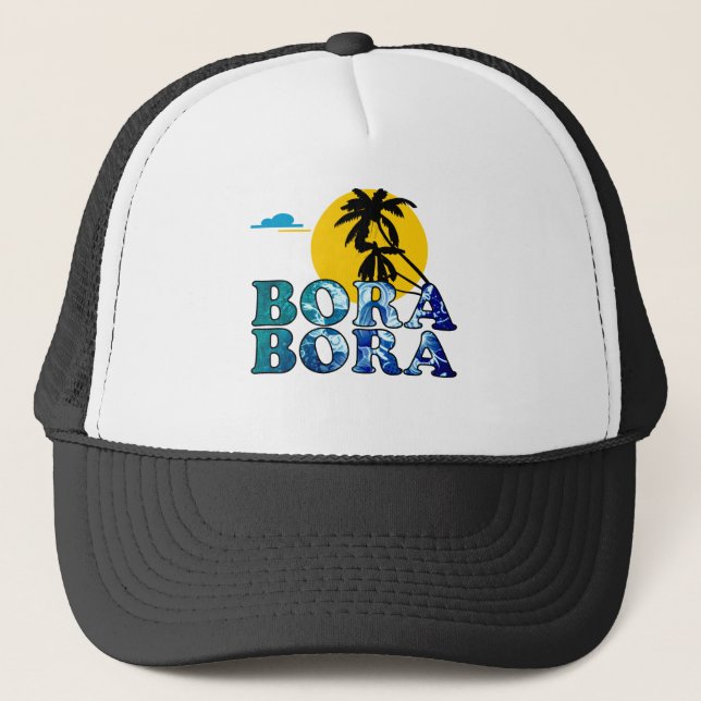 Gorra De Camionero Bora Bora Noon.png (Anverso)