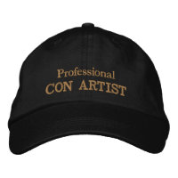 Gorra de camionero bordada con ESTAFADOR PROFESION