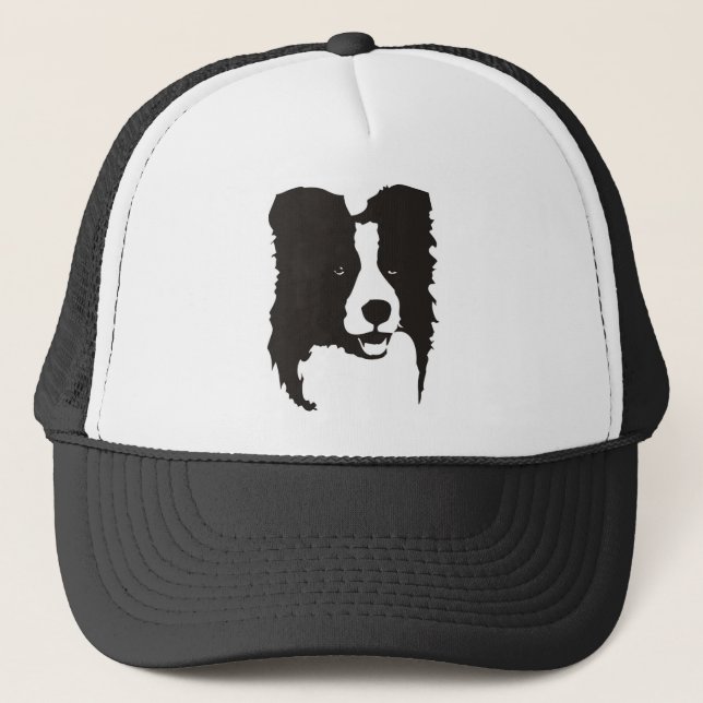 Gorra De Camionero Border collie (Anverso)