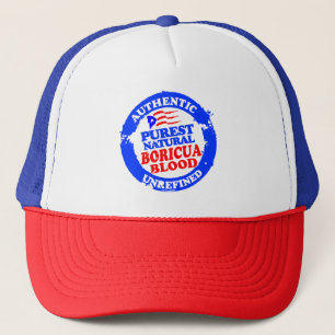 Gorra De Camionero Boricua Natural Purest