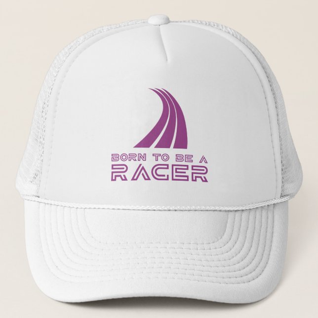 Gorra De Camionero Born To Be A Racer (Anverso)