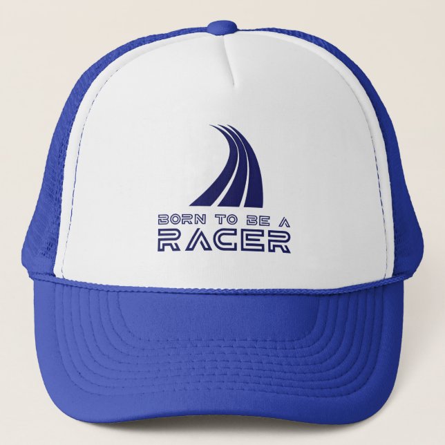 Gorra De Camionero Born To Be A Racer (Anverso)