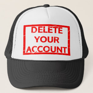 Gorra De Camionero Borrar el sello de tu cuenta