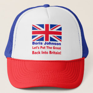 Gorra De Camionero Borris Johnson, regresemos al Gran Bretaña