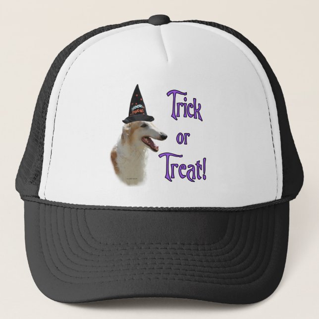 Gorra De Camionero Borzoi Trick (Anverso)