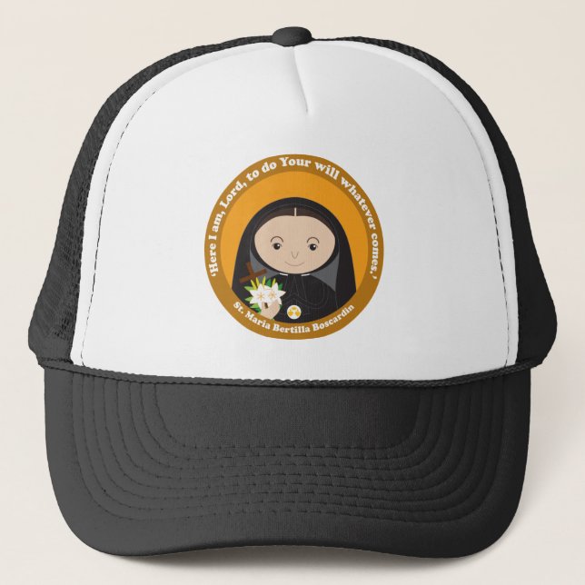 Gorra De Camionero Boscardin de St. Maria Bertilla (Anverso)