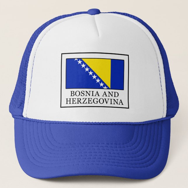 Gorra De Camionero Bosnia y Herzegovina (Anverso)