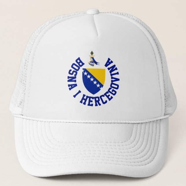 Gorra De Camionero Bosnia y Herzegovina (Anverso)