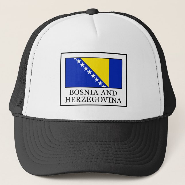 Gorra De Camionero Bosnia y Herzegovina (Anverso)
