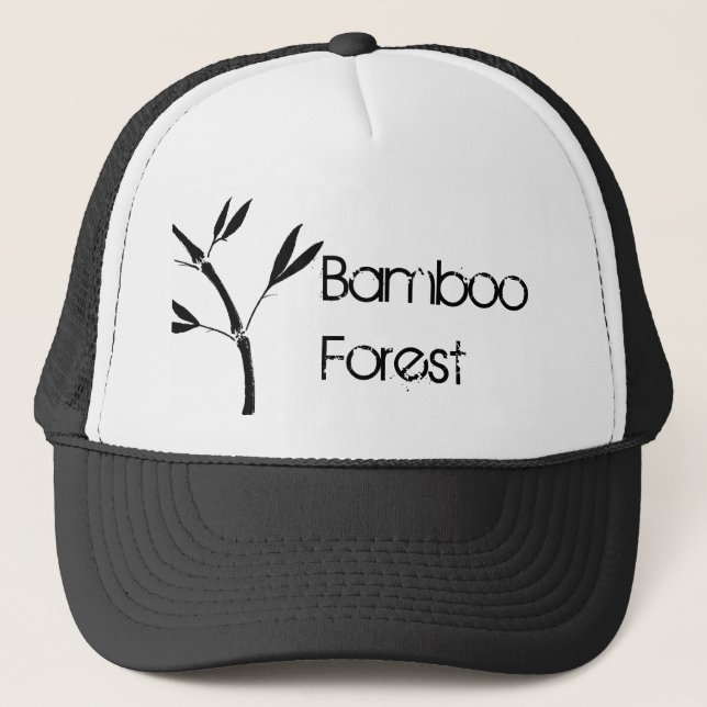 Gorra De Camionero Bosque de bambú (Anverso)