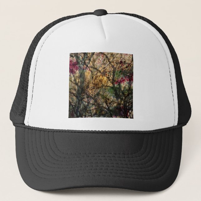 Gorra De Camionero Bosque de capas (Anverso)