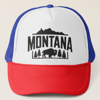 Gorra De Camionero Bosque de Montana Bison