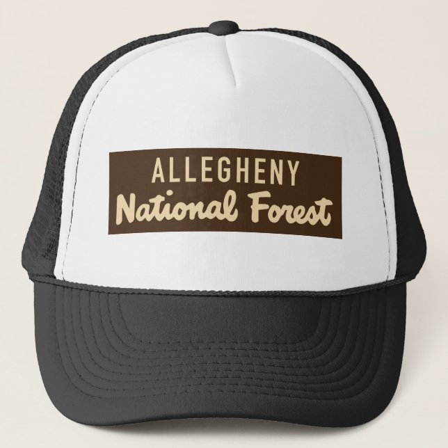 Gorra De Camionero Bosque del Estado de Allegheny (Anverso)