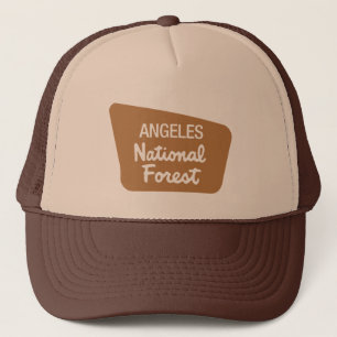 Gorra De Camionero Bosque del Estado de Ángeles (Rótulo)