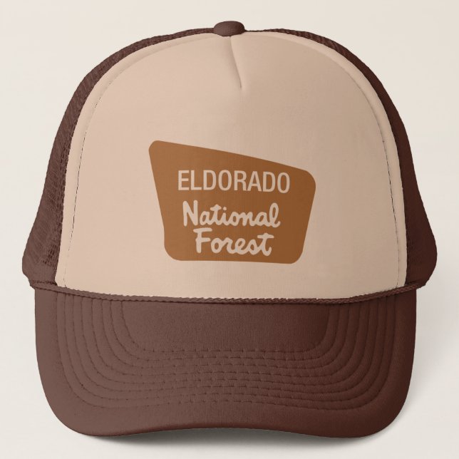 Gorra De Camionero Bosque del Estado de Eldorado (Rótulo) (Anverso)