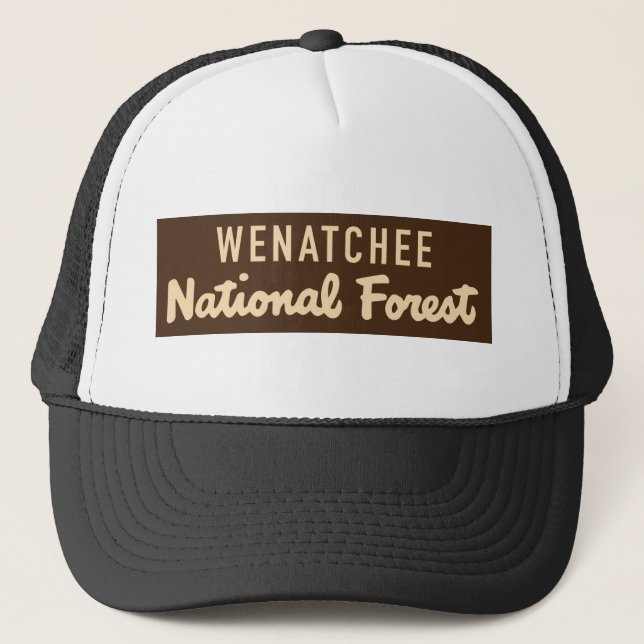 Gorra De Camionero Bosque del Estado de Wenatchee (Anverso)