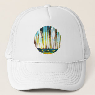 Gorra De Camionero Bosque matutino