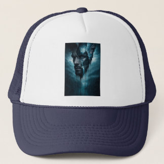 Gorra De Camionero Bosque Místico Interior – Retrato Masculino Surrea