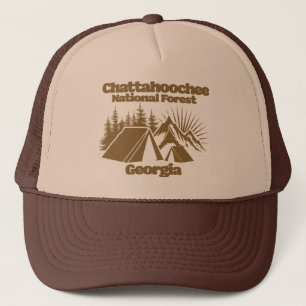 Gorra De Camionero Bosque nacional de Chattahoochee Georgia
