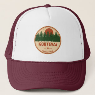 Gorra De Camionero Bosque nacional de Kootenai