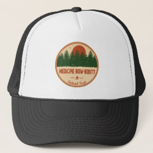 Gorra De Camionero Bosque nacional de la bota de medicina