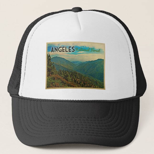 Gorra De Camionero Bosque nacional de Los Ángeles (Anverso)
