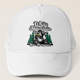 Gorra De Camionero Bosque nacional de Montaña Blanca New Hampshire