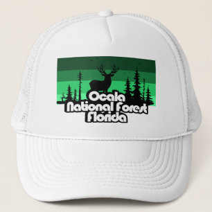 Gorra De Camionero Bosque nacional de Ocala Florida