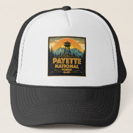 Gorra De Camionero Bosque nacional de Payette Idaho