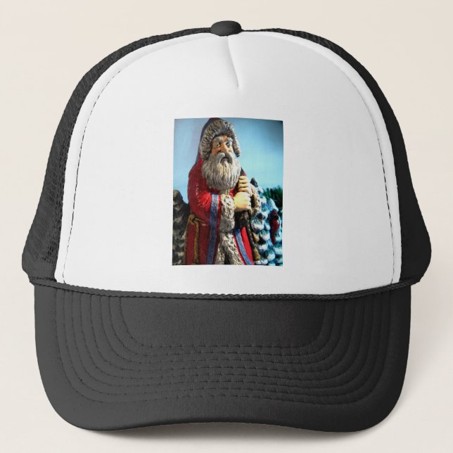Gorra De Camionero Bosque Santa (Anverso)
