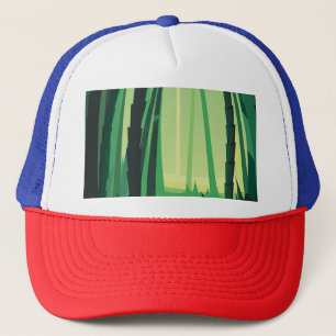 Gorra De Camionero Bosques de Bambú