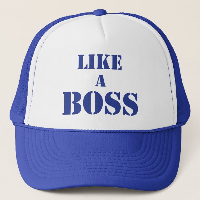 Gorra De Camionero Boss corporativo (Anverso)
