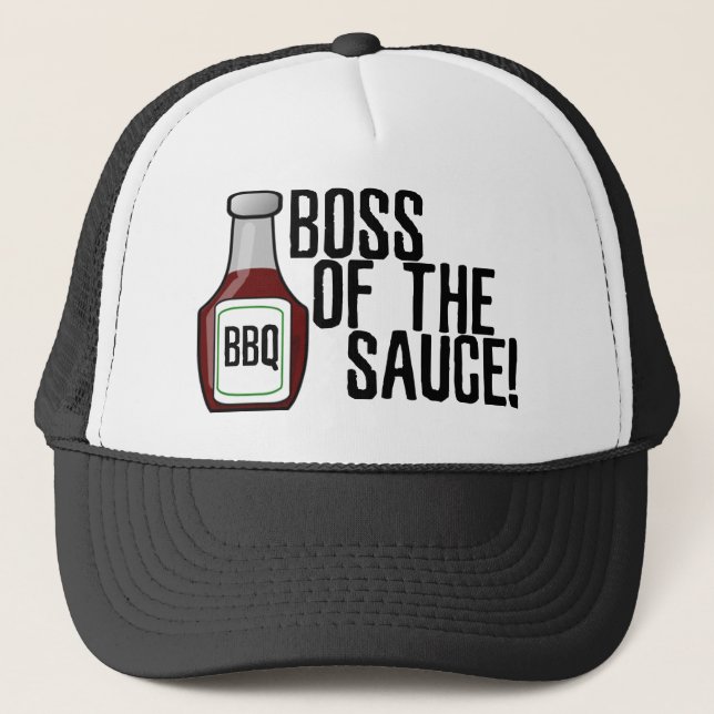 Gorra De Camionero Boss de la salsa (Anverso)