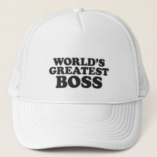 Gorra De Camionero Boss más grande del mundo