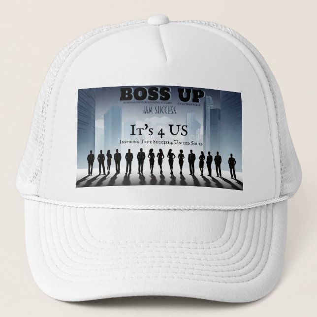 Gorra De Camionero BOSS UP T-Shirt (Anverso)